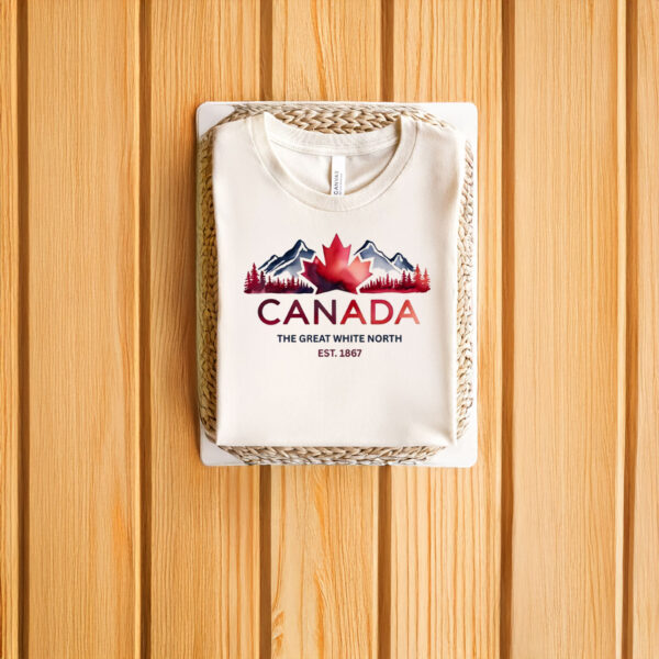 Maple Leaf Tee Great White North Canada Shirt