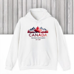 Maple Leaf Tee Great White North Canada Shirt