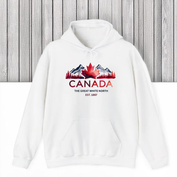 Maple Leaf Tee Great White North Canada Shirt