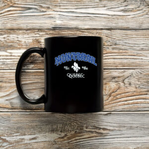 Montreal Quebec, Fleur de Lys Canada Mug