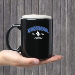 Montreal Quebec, Fleur de Lys Canada Mug