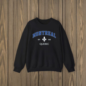 Montreal Quebec, Fleur de Lys Canada Shirt