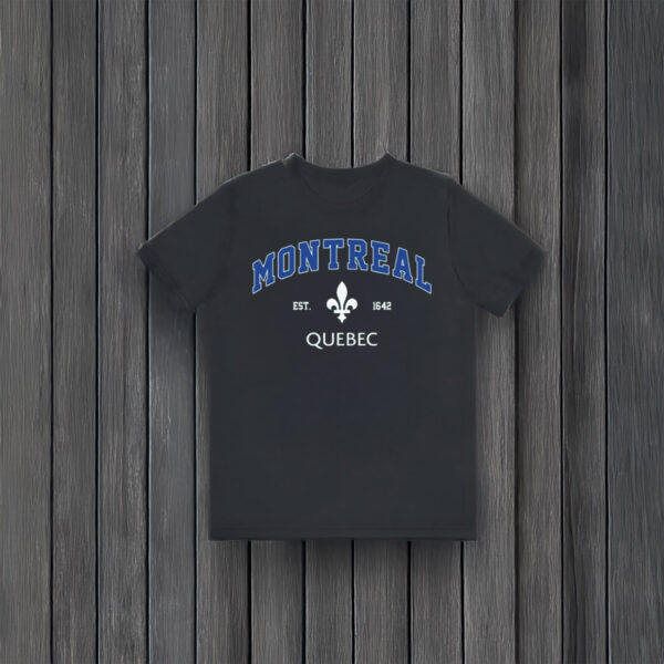 Montreal Quebec, Fleur de Lys Canada Shirt