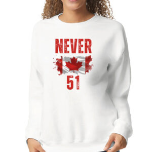 Never 51 Canada Is Not For Sale T-shirt