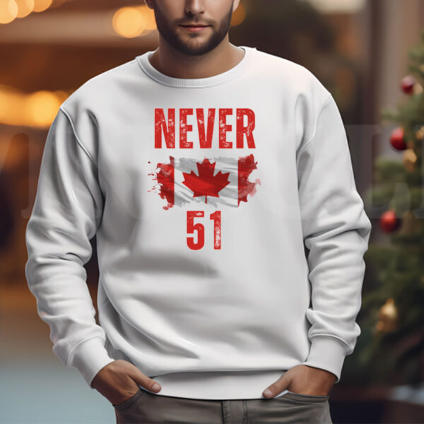 Never 51 Canada Is Not For Sale T-shirt