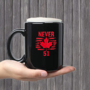 Never 51 Maple Leaf Canada Graphic Mug