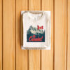 Oh Canada, Canadian Mountains Graphic Shirt
