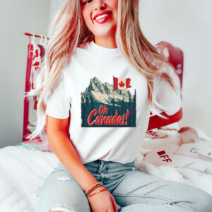 Oh Canada, Canadian Mountains Graphic Shirt