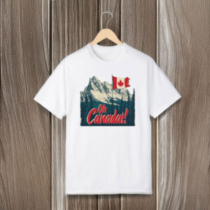 Oh Canada, Canadian Mountains Graphic Shirt