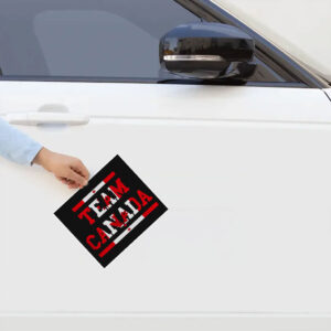 Patriotic Team Canada Sticker