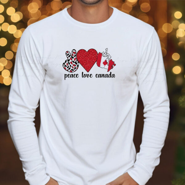 Proud Canadian Roots Canada Flag Canadian Heritage Shirt