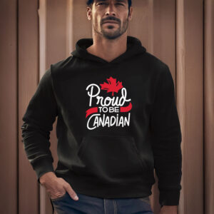 Proud to be Canadian Red Maple Leaf Shirt