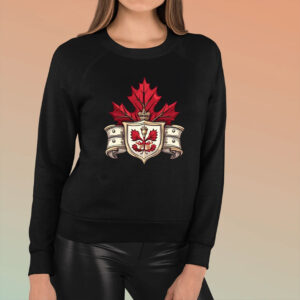 Red Leaves & Shield Canada Shirt