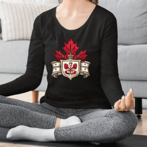 Red Leaves & Shield Canada Shirt