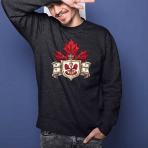 Red Leaves & Shield Canada Shirt