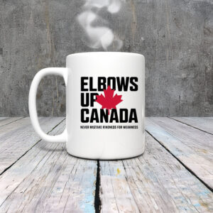 Red Maple Leaf Graphic Mug