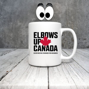 Red Maple Leaf Graphic Mug