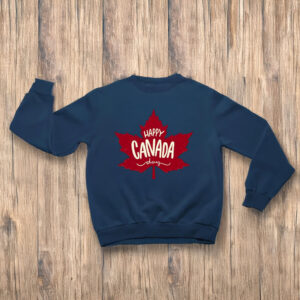 Red Maple Leaf Happy Canada Day Shirt