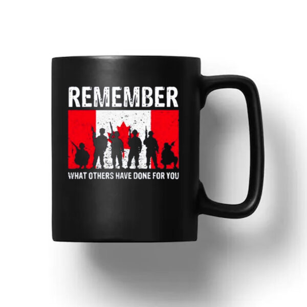 Remember what others have done for you Canada Mug