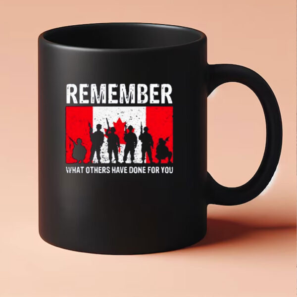 Remember what others have done for you Canada Mug