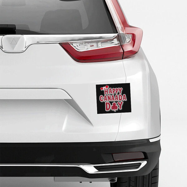 Retro Vintage Happy Canada Day Sticker