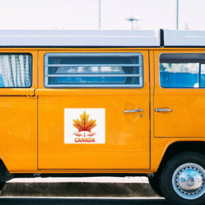 Stylish Canada Maple Leaf Sticker