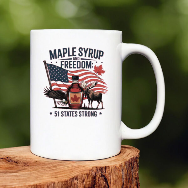 Trump Q Canada 51st State Of Usa Mug