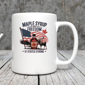 Trump Q Canada 51st State Of Usa Mug