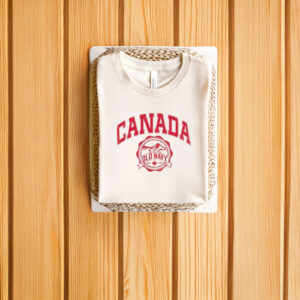 Vintage Canada Logo-Graphic T-Shirt