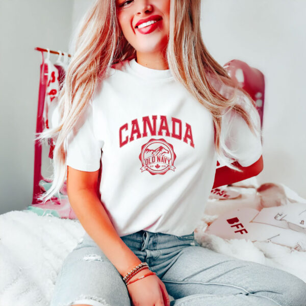 Vintage Canada Logo-Graphic T-Shirt