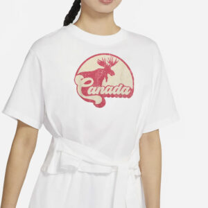 Vintage Canada Moose Canadian Expat Gift Canada Day Shirt