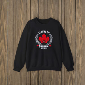 with Red Maple Leaf, Maple Elbows Up Canada Never 51 Shirt